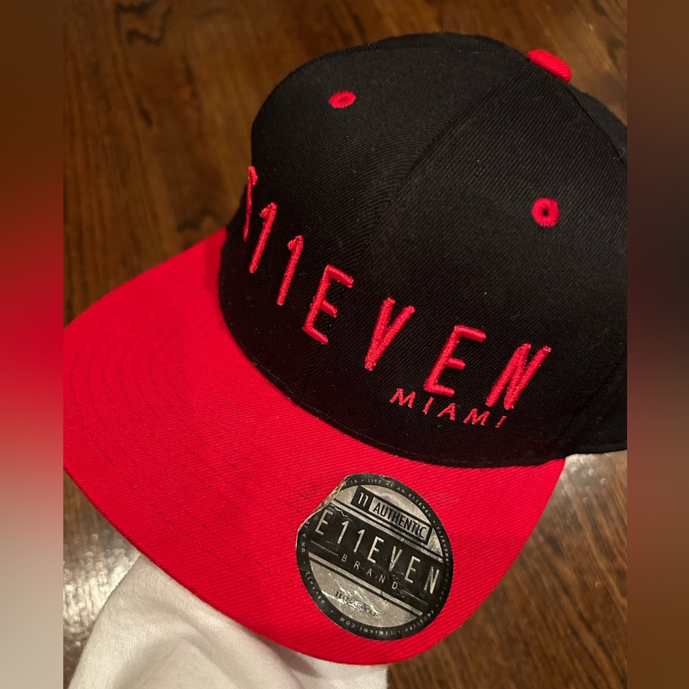 Club E11even Miami snap back hat